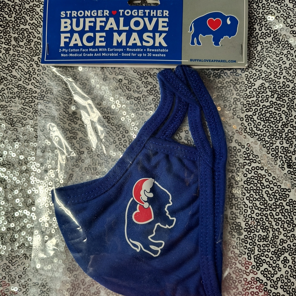 Buffalo Blue Face Mask